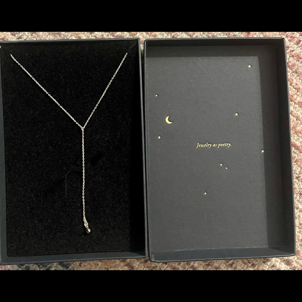 Catbird NYC Greco Lariat Necklace -NWT